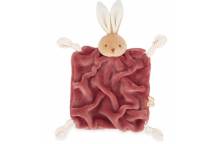 Doudou Lapin Bordeaux