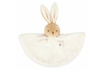 Doudou Lapin Rond Crème