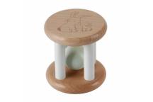 Hochet Roulant en Bois Baby Bunny