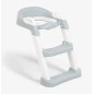 Réducteur Toilette avec échelle Lea Gris Réducteur Toilette avec échelle Lea Gris