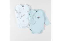 Lot de 2 Bodys Smart Dinos 1 mois