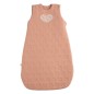 Gigoteuse Ouatinée Rose 0-6 mois Petit Cœur Gigoteuse Ouatinée Rose 0-6 mois Petit Cœur