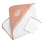 Cape de Bain + Gant Petit Coeur Cape de Bain + Gant Petit Coeur