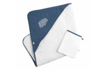 Cape de Bain + Gant Petit Nuage