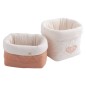 Lot de 2 Panières Petit Cœur Lot de 2 Panières Petit Cœur