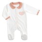 Pyjama 3 mois Avec Col Petit Cœur Pyjama 3 mois Avec Col Petit Cœur
