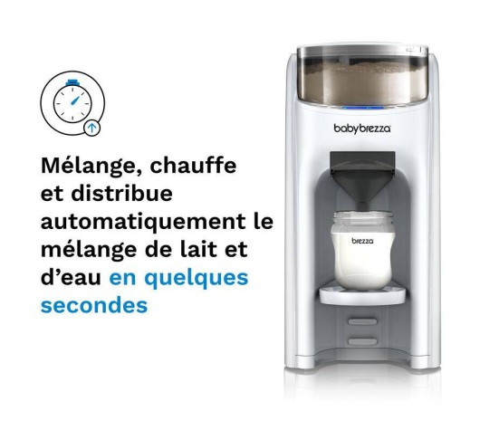 Préparateur de Biberon Blanc - Baby Brezza