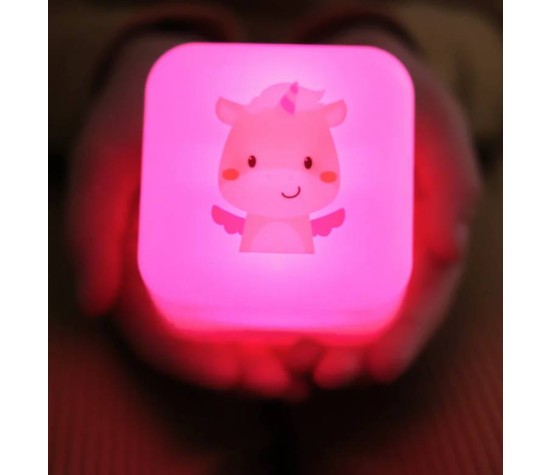 Veilleuse Lumineuse Cube B Lily La Licorne