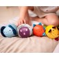 Set de 4 Balles Doudous Les amis Dinos Set de 4 Balles Doudous Les amis Dinos