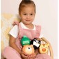 Set de 4 Balles Doudou Jungle Les Dooballs Set de 4 Balles Doudou Jungle Les Dooballs