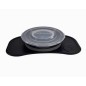 Set de Table + Assiette Noir Set de Table + Assiette Noir