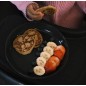 Set de Table + Assiette Noir Set de Table + Assiette Noir