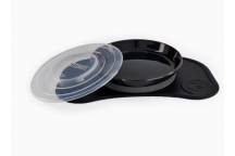 Set de Table + Assiette Noir