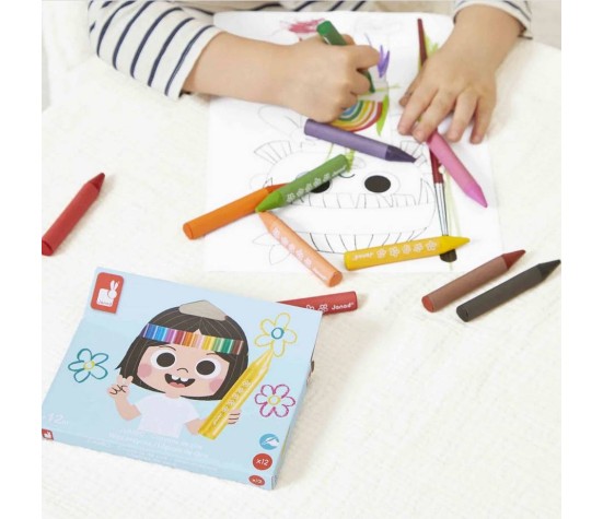 Crayons De Cire X12