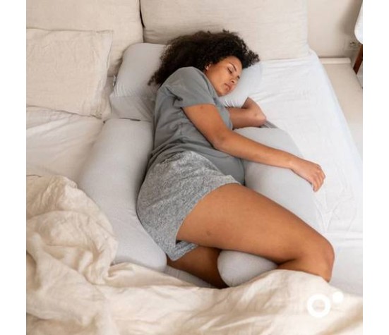Coussin D'allaitement Maxxy Little Dots Grey