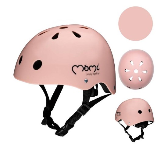 Casque Momi Vélo Rose