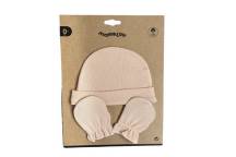 Bonnet Moufles Rose