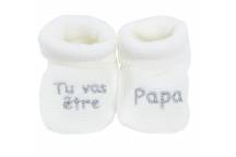 Chaussons-Tu Vas Etre Papa