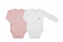 Lot 2 Body Bouille Rose 0 Mois