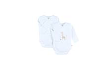 Lot de 2 Bodys Little Tiga 0 mois
