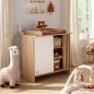 Commode 1 Porte 3 Niches Tokyo Blanche Commode 1 Porte 3 Niches Tokyo Blanche