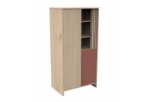Armoire 2 Portes 1 Niche Teracotta Tokyo