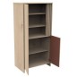 Armoire 2 Portes 1 Niche Teracotta Tokyo