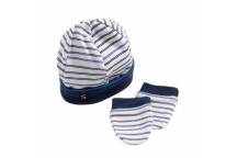 Bonnet Et Moufles Baby Sailor