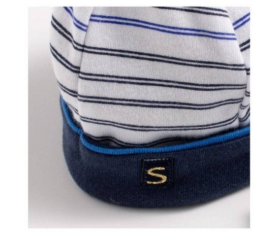 Bonnet Et Moufles Baby Sailor