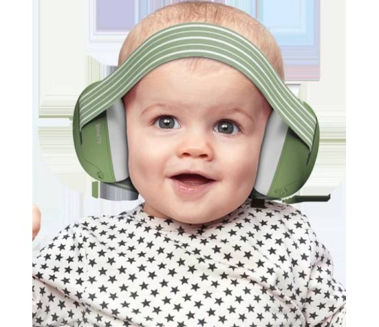 Casque anti-bruit Bébé Vert
