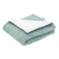 Couverture Sherpa Vert Sauge Wooly 100*140 CM Couverture Sherpa Vert Sauge Wooly 100*140 CM