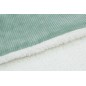 Couverture Sherpa Vert Sauge Wooly 100*140 CM Couverture Sherpa Vert Sauge Wooly 100*140 CM