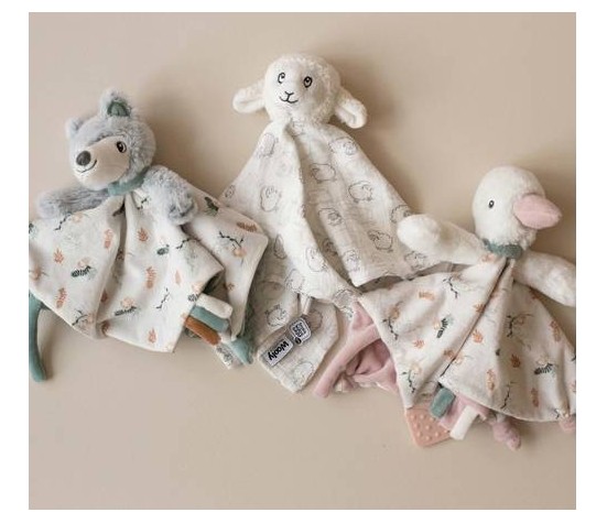 Doudou Plat Loup