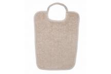 Bavoir Maternelle Sable Col Elastique