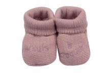 Chaussons Je Suis à Croquer Rose
