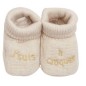 Chaussons Je Suis a Croquer Beige Chaussons Je Suis a Croquer Beige