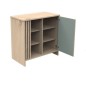 Commode 1 Porte 3 Niches Vert Sauge Tokyo Commode 1 Porte 3 Niches Vert Sauge Tokyo