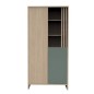 Armoire 2 Portes 1 Niche Vert Sauge Tokyo Armoire 2 Portes 1 Niche Vert Sauge Tokyo