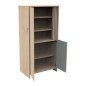 Armoire 2 Portes 1 Niche Vert Sauge Tokyo Armoire 2 Portes 1 Niche Vert Sauge Tokyo