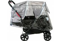 Habillage Pluie Poussette Double