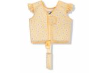 Gilet De Natation 1-2ans Fleurs jaune