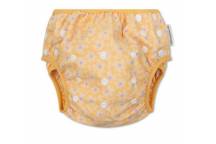 Couche De Bain Lavable Fleurs Jaune 0-3 Ans