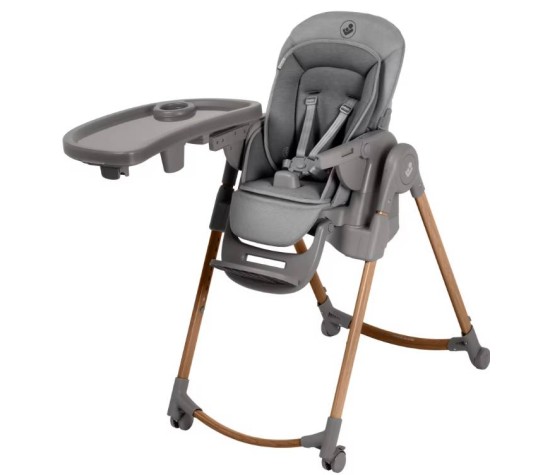 Chaise Haute Minla Plus Élégance Graphite