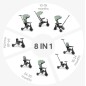 Tricycle 8 en 1 Trix 2 Menthe Tricycle 8 en 1 Trix 2 Menthe