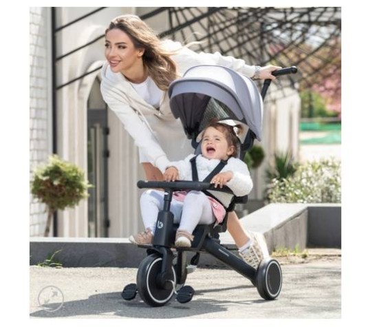 Tricycle 8 en 1 Trix 2 Gris