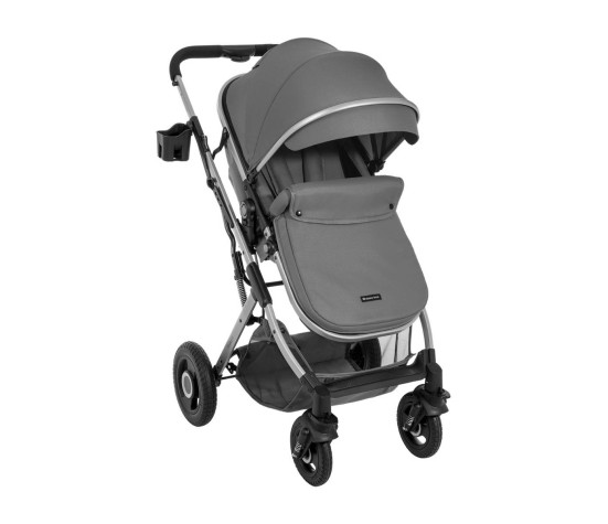 Poussette 2 en 1 Transf. Siége Scarlett Gris Foncé