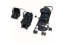 Poussette Easylife + Siège auto Salia Elite Noir