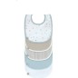 Lot De 5 Bavoirs Impermeable Eponge Floral