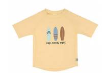 T-Shirt Anti-Uv Manches Courtes Planches Vanille 7-12MOIS
