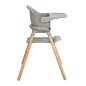 Chaise Haute Woody Gris 6 en 1 Chaise Haute Woody Gris 6 en 1